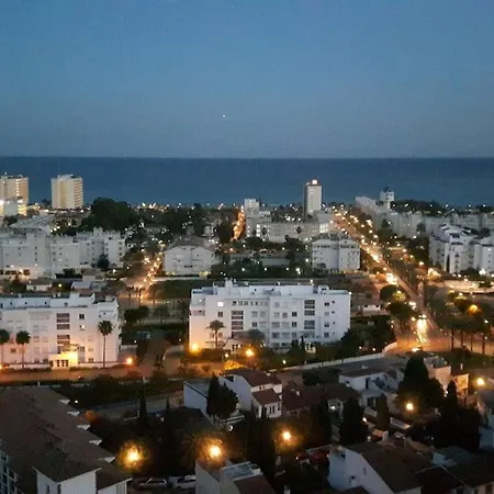 Estudio Ii Vistas Mar Nearby Train, Airport Malaga Apartment *