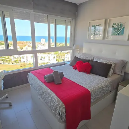 Estudio Ii Vistas Mar Nearby Train, Airport Malaga *