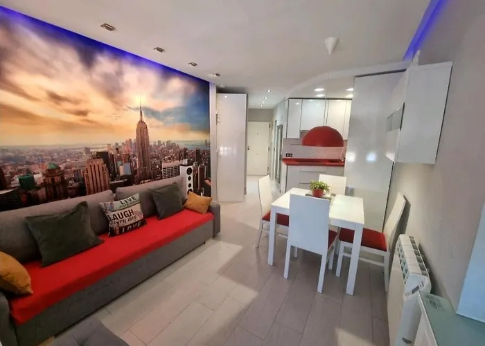 Апартаменты Estudio Ii Vistas Mar Nearby Train, Airport Malaga *