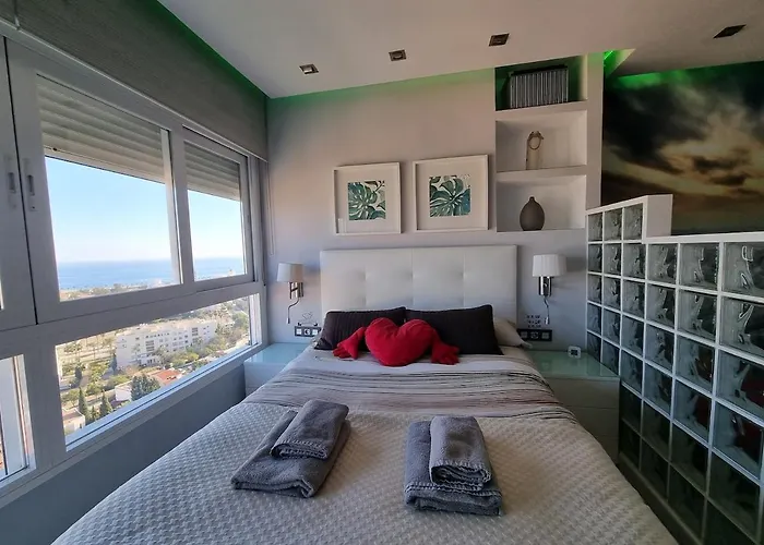 Estudio Ii Vistas Mar Nearby Train, Airport Malaga Апартаменты Торремолинос