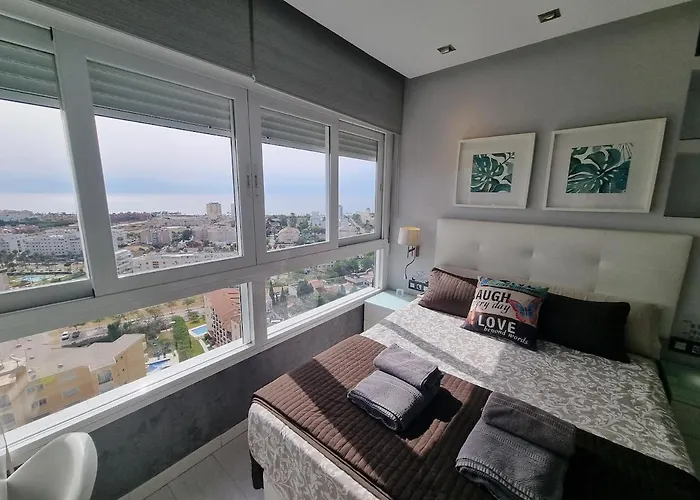 Estudio Ii Vistas Mar Nearby Train, Airport Malaga Торремолинос