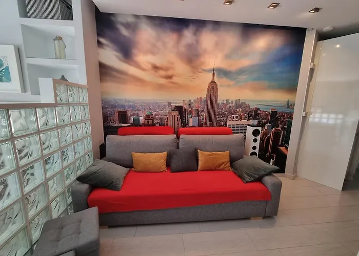 Апартаменты Estudio Ii Vistas Mar Nearby Train, Airport Malaga *